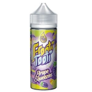 Frooti Tooti Shortfills E-Liquid Vape Juice | Grape Squeezie 100ml - 0mg