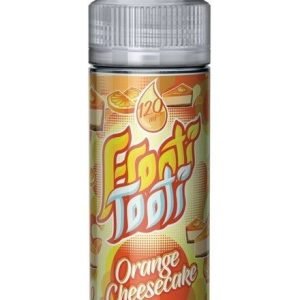 Frooti Tooti Shortfills E-Liquid Vape Juice | Orange Cheesecake 100ml - 0mg