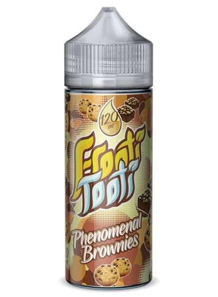 Frooti Tooti Shortfills E-Liquid Vape Juice | Phenomenal Brownie 100ml - 0mg