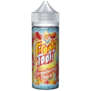 Frooti Tooti Shortfills E-Liquid Vape Juice | Strawberry Peach Ice 100ml - 0mg