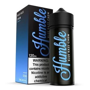 Humble Shortfills E-Liquid Vape Juice | Berry Blow Doe Blue Razz Chew 100ml - 0mg