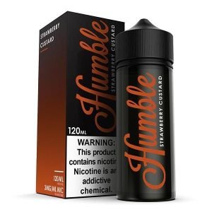 Humble Shortfills E-Liquid Vape Juice | Smash Mouth Strawberry Custard 100ml - 0mg