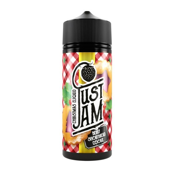 Just Jam Shortfills E-Liquid Vape Juice | Berry Shortbread Cookie 100ml - 0mg