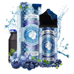 Just Jam Shortfills E-Liquid Vape Juice | Blueberry Jam 100ml - 0mg