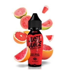 Just Juice Shortfills E-Liquid Vape Juice | Blood Orange, Citrus & Guava 50ml - 0mg