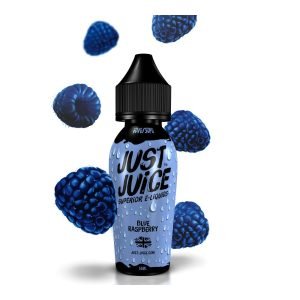 Just Juice Shortfills E-Liquid Vape Juice | Blue Raspberry 50ml - 0mg