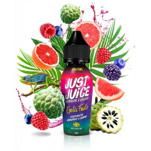 Just Juice Shortfills E-Liquid Vape Juice | Cherimoya Grapefruit & Berries 50ml - 0mg