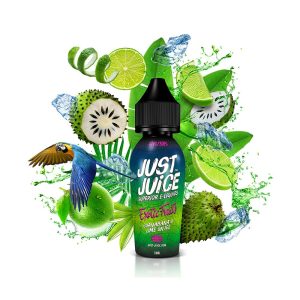 Just Juice Shortfills E-Liquid Vape Juice | Guanabana & Lime On Ice 50ml - 0mg