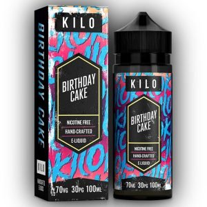 Kilo Shortfills E-Liquid Vape Juice | Birthday Cake 100ml - 0mg