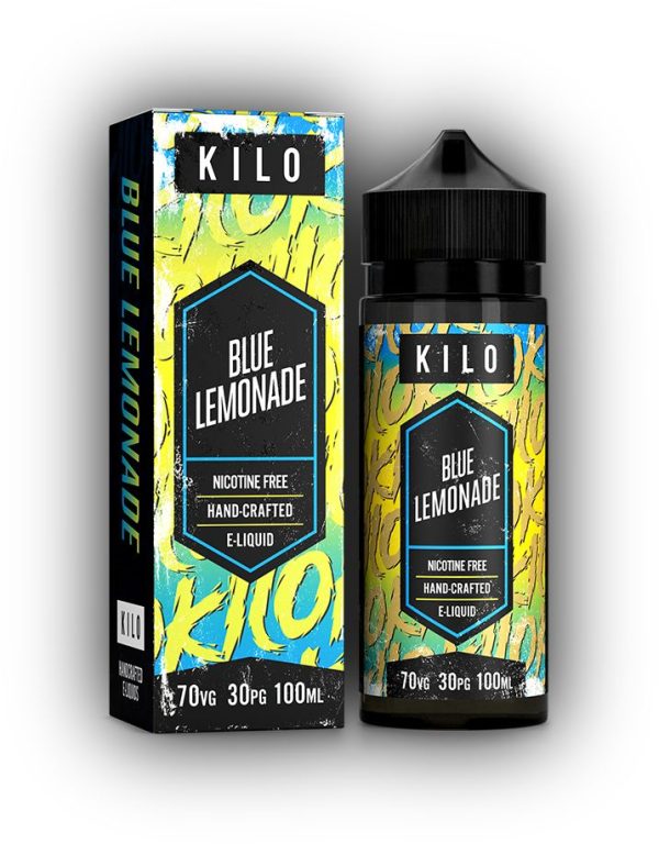 Kilo Shortfills E-Liquid Vape Juice | Blue Lemonade 100ml - 0mg