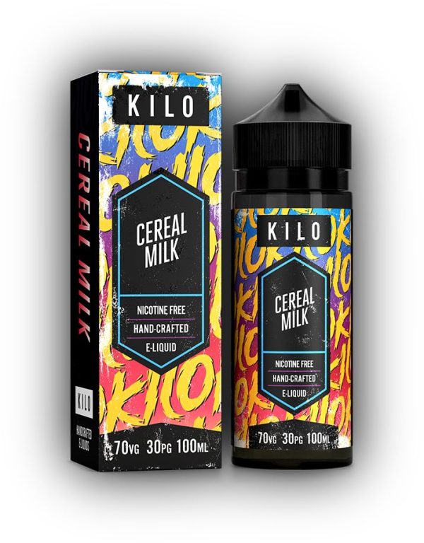 Kilo Shortfills E-Liquid Vape Juice | Cereal Milk 100ml - 0mg