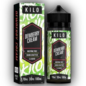 Kilo Shortfills E-Liquid Vape Juice | Dewberry Cream 100ml - 0mg