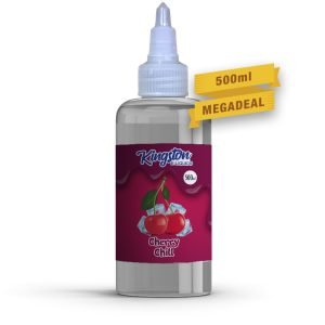 Kingston Shortfills E-Liquid Vape Juice | Cherry Chill 500ml - 0mg