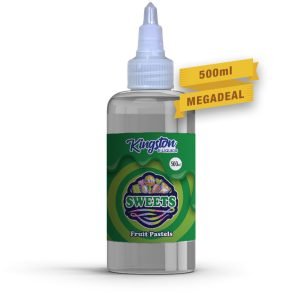 Kingston Shortfills E-Liquid Vape Juice | Fruit Pastels 500ml - 0mg