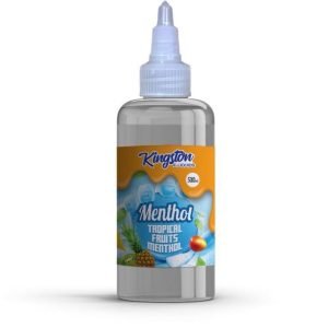 Kingston Shortfills E-Liquid Vape Juice | Tropical Fruits Menthol 500ml - 0mg