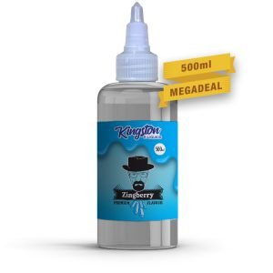 Kingston Shortfills E-Liquid Vape Juice | Zingberry 500ml - 0mg