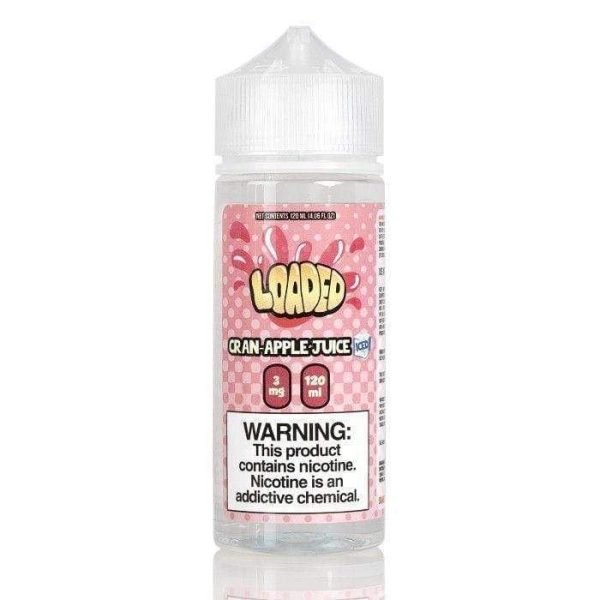Loaded Shortfills E-Liquid Vape Juice | Cran Apple Juice Iced 100ml - 0mg
