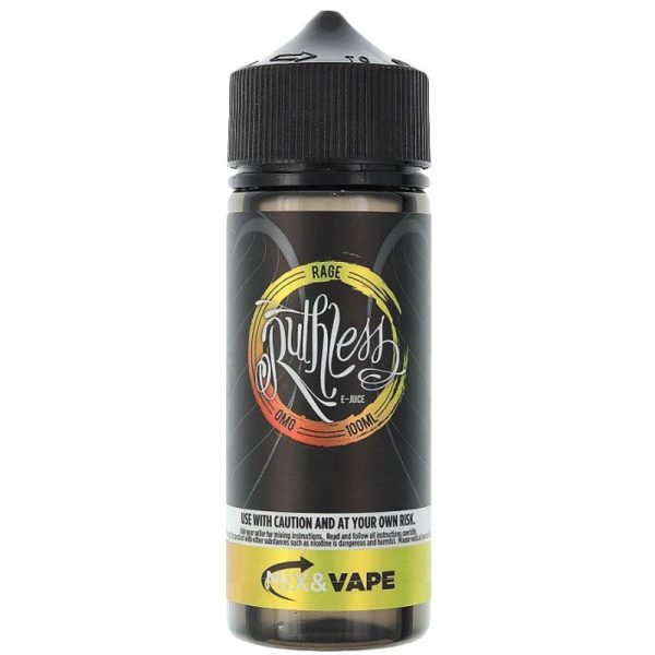 Ruthless Shortfills E-Liquid Vape Juice | Rage 100ml - 0mg