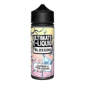 Blossom by Ultimate Puff Shortfills E-Liquid Vape Juice | Juniper & Pink Lemon 100ml - 0mg
