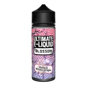 Blossom by Ultimate Puff Shortfills E-Liquid Vape Juice | Rose & White Grape 100ml - 0mg