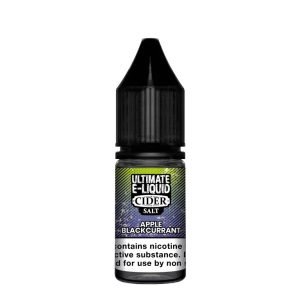 Cider by Ultimate Puff Nic Salts | Apple Blackcurrant 10ml
