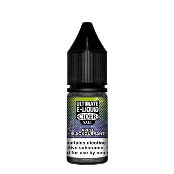 Cider by Ultimate Puff Nic Salts | Apple Blackcurrant 10ml