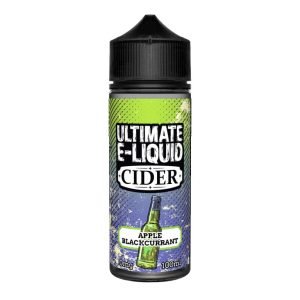 Cider by Ultimate Puff Shortfills E-Liquid Vape Juice | Apple Blackcurrant 100ml - 0mg