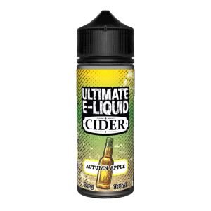 Cider by Ultimate Puff Shortfills E-Liquid Vape Juice | Autumn Apple 100ml - 0mg