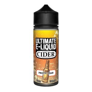 Cider by Ultimate Puff Shortfills E-Liquid Vape Juice | Fruity Pear 100ml - 0mg