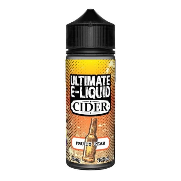 Cider by Ultimate Puff Shortfills E-Liquid Vape Juice | Fruity Pear 100ml - 0mg
