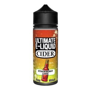 Cider by Ultimate Puff Shortfills E-Liquid Vape Juice | Strawberry Lime 100ml - 0mg