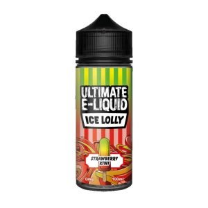Ice Lolly by Ultimate Puff Shortfills E-Liquid Vape Juice | Strawberry Kiwi 100ml - 0mg