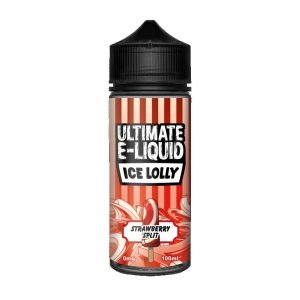 Ice Lolly by Ultimate Puff Shortfills E-Liquid Vape Juice | Strawberry Split 100ml - 0mg