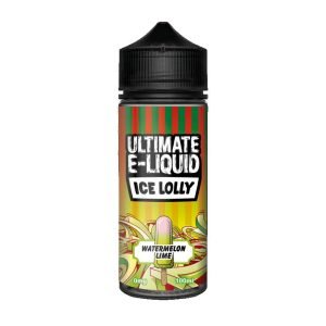 Ice Lolly by Ultimate Puff Shortfills E-Liquid Vape Juice | Watermelon Lime 100ml - 0mg