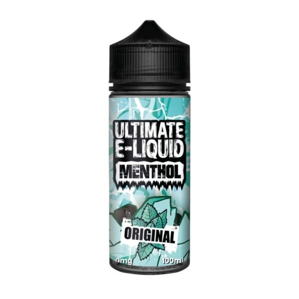 Menthol by Ultimate Puff Shortfills E-Liquid Vape Juice | Original 100ml - 0mg