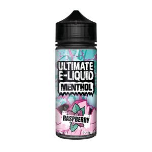 Menthol by Ultimate Puff Shortfills E-Liquid Vape Juice | Raspberry 100ml - 0mg