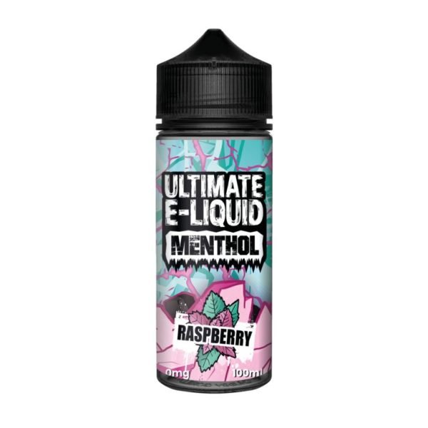 Menthol by Ultimate Puff Shortfills E-Liquid Vape Juice | Raspberry 100ml - 0mg