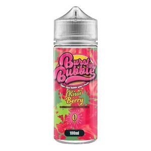 Burst My Bubble Shortfills E-Liquid Vape Juice | Kiwi Berry 100ml - 0mg