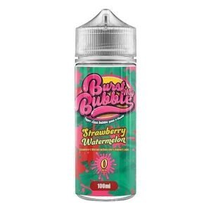 Burst My Bubble Shortfills E-Liquid Vape Juice | Strawberry Watermelon 100ml - 0mg