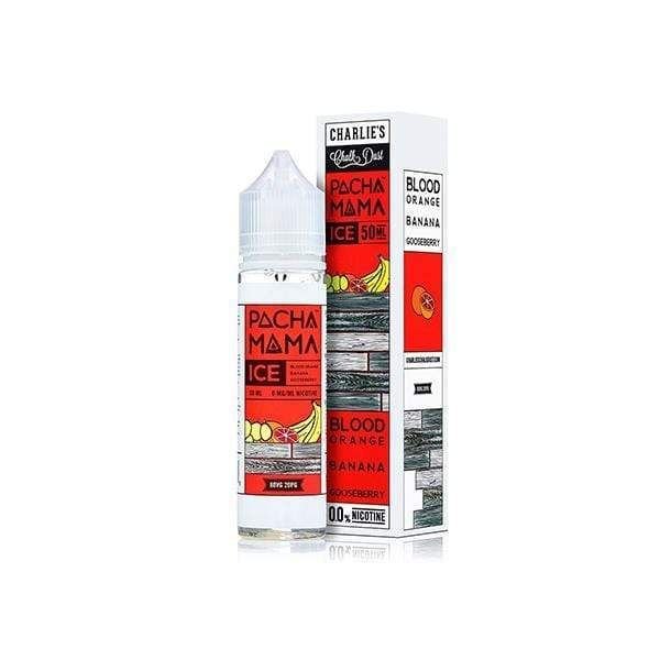 Pacha Mama by Charlie's Chalk Dust Shortfills E-Liquid Vape Juice | Blood Orange Banana Gooseberry Ice 50ml - 0mg