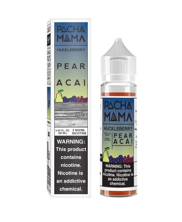 Pacha Mama by Charlie's Chalk Dust Shortfills E-Liquid Vape Juice | Huckleberry Pear Acai 50ml - 0mg