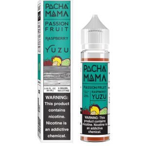 Pacha Mama by Charlie's Chalk Dust Shortfills E-Liquid Vape Juice | Passion Fruit, Raspberry & Yuzu 50ml - 0mg