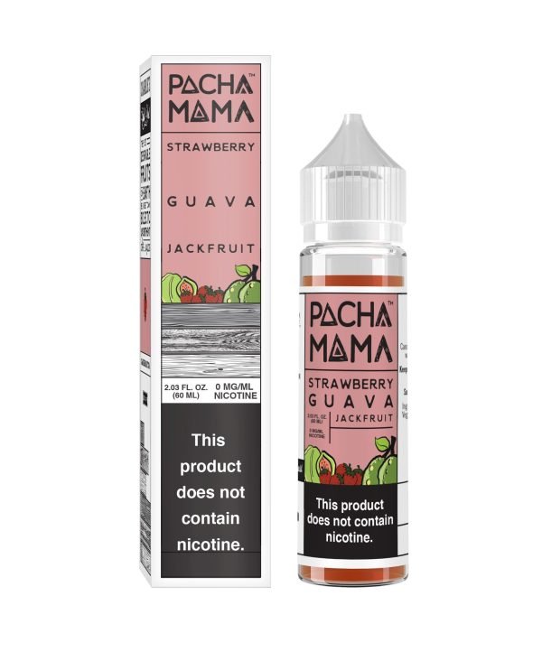 Pacha Mama by Charlie's Chalk Dust Shortfills E-Liquid Vape Juice | Strawberry Guava Jackfruit 50ml - 0mg