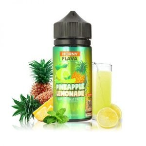 Horny Flava Shortfills E-Liquid Vape Juice | Pineapple Lemonade 100ml - 0mg