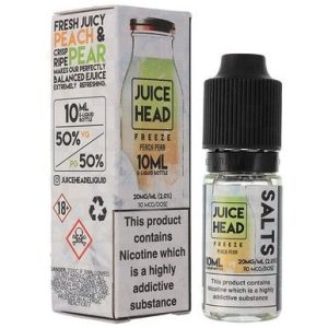 Freeze by Juice Head Nic Salts | Peach Pear Freeze 10ml