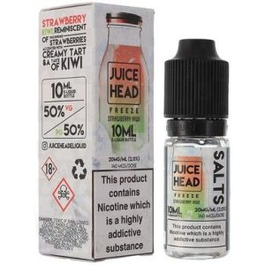 Freeze by Juice Head Nic Salts | Strawberry Kiwi Freeze 10ml