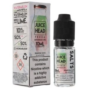 Freeze by Juice Head Nic Salts | Watermelon Lime Freeze 10ml