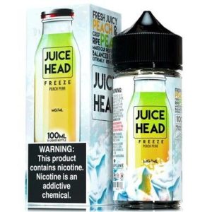 Freeze by Juice Head Shortfills E-Liquid Vape Juice | Peach Pear Freeze 100ml - 0mg