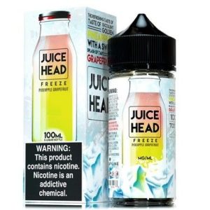 Freeze by Juice Head Shortfills E-Liquid Vape Juice | Pineapple Grapefruit Freeze 100ml - 0mg
