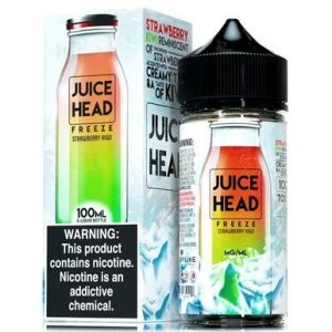 Freeze by Juice Head Shortfills E-Liquid Vape Juice | Strawberry Kiwi Freeze 100ml - 0mg